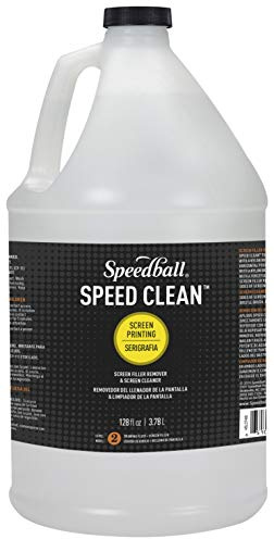 Speedball Speed Clean Cleaner Gallon Jug, For Removal Of Screen Filler From Screen Printing Screen, Supplies For Artist Accessories Kit, Printmaking Cleaning Accessories
