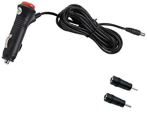 REARMASTER Allume-Cigare Adaptateur Alimentation Câble DC5.5x2.1mm Jack Plug pour Moniteur Voiture Caméras de recul CCTV Caméra LED Lumières