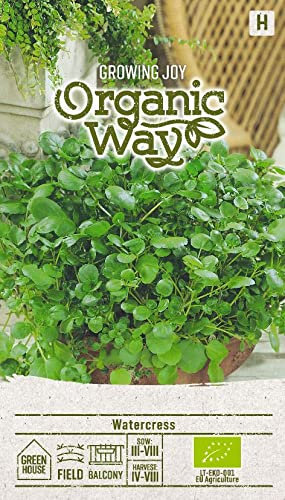 Organic Way | CRESSON des Graines | Graines d'herbes | Graines de Plantes | Graines de Jardin | 1 Paquet