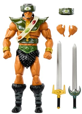 Masters of the Universe Masterverse New Eternia Tri-Klops Actionfigur, Deluxe-Sammelfigur mit 30 Bewegungspunkten und Zubehör, MOTU-Spielzeug, HYC52