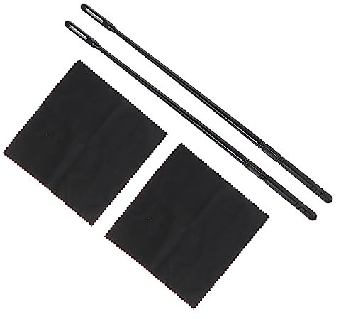 DRESSOOS 4stücke Flötenreinigungsstab Reinigungstuch Für Flöte Starke Wasseraufnahme Glatt Polierte Oberfläche Geeignet Für Flöten Und Piccoloflöten