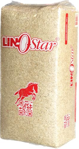 Linostar Leinenstroh 20kg Boxeneinstreu Pferd, Nager, Geflügel