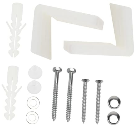 EXCEART Vite Per Wc Realizzate Materiali Di Accessori Fissi Resistenti All Usura e Durevoli Per Bagno Casa Dado Per Wc Pratico Da Sostituire
