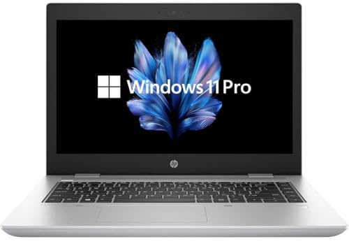 HP ProBook 640 G5 Business Laptop, 14 Zoll FHD (1920x1080), Intel Core i5-8365U, 16GB RAM, 256GB SSD, QWERTY Tastatur, Windows 11 Pro (Generalüberholt)
