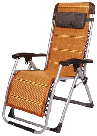 HKLJHCVA-BM Zero Gravity Reclining Beach Chairs Folding Lightweight | Folding Zero Gravity Locking Recliner Chair Garden Lounger Chair Oversize Relax Confort