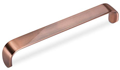 SOTECH Maniglia per mobili DALE BA 160 mm maniglia curva effetto rame Maniglia per cucina Maniglia per armadio Maniglia per cassetto