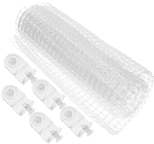 1 Satz Antisprungnetz für Aquarien Aquariennetz Mesh-Abdeckung für Aquarien Aquarium Terrarium Fisch Tank Netz Springschutznetz für Aquarien unsichtbar Anti-Sprung-Netz Startseite