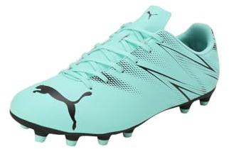 Puma Chaussures de Football Attacanto FG/AG, Puma Electrique Menthe Poivrée Noir, 43 EU