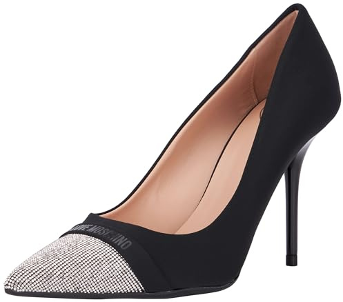 Love Moschino, Decollete Tacco Donna, Nero, 40 EU