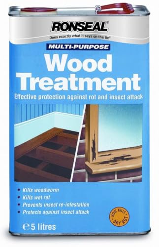Ronseal RSLWT5L 5 Litre Multi-Purpose Wood Treatment - Natural