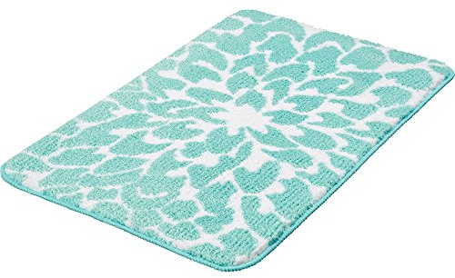 Meusch Badteppich Dahlia, Polyester, Salbeigrün, 40 x 30 x 10 cm, 1 Einheiten
