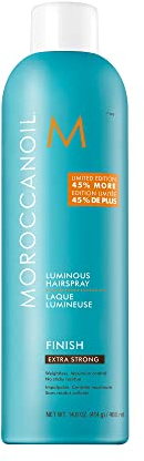 Moroccanoil Luminous Haarspray Extra Strong -Sondergröße mit 45% mehr Inhalt-