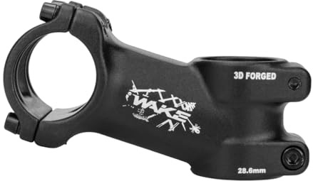 CYSKY 17 Grados Vástago de Bicicleta 31,8 80mm Vástago de MTB Vástago de Manillar de Bicicleta de montaña para Bicicleta, Bicicleta de Carretera, MTB, BMX, Ciclismo