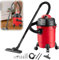 Nass Trockensauger 1000W, 18KPA Industriestaubsauger mit Blasfunktion, 15L Trocken Nass Staubsauger mit 2m Saugschlauch und 3m Kabel, für Zuhause, Garage, Werkstatt, Tierhaare (Mit 9 Zubehörteilen)