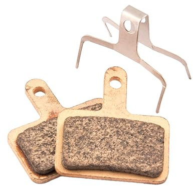 Clarks Sintered Brake Disc Pads - Pair of High Carbon Disc Brake Pads Ideal for Hydraulic Systems Compatible with Clarks, Shimano, Tetro & TRP Bikes