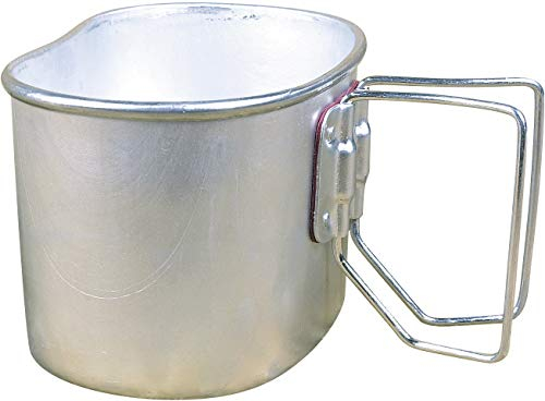 Cao Camping - Gavetta in Alluminio Militare, 70 cl