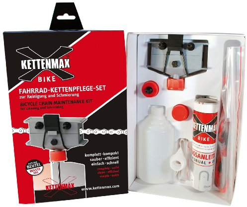 KETTENMAX Fahrradkettenreiniger- und Schmierset, Weiß, Einheitsgröße