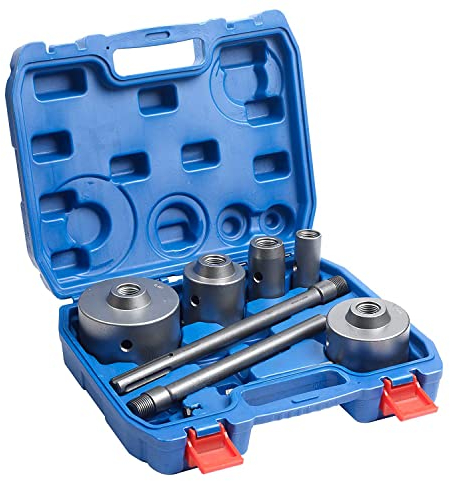 CAVATINY 9-teiliges Lochsägen Beton Set – Hammerschlagfest – XXL-Zähne - 4 Schneiden Zentrierbohrer – SDS PLUS&MAX Adapter – Dosenbohrer - Bohrkrone Steckdose für Mauerwerk Ziegel Beton Zementstein