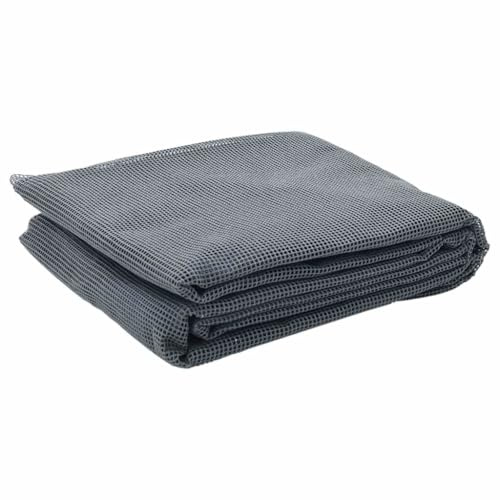 vidaXL Tappeto da Tenda Antracite 500 × 350 cm Poliestere