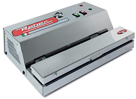 Reber-9709 en Appareil à Emballage Sous Vide Automatique Ecopro 30,-850MB 18 L/Min Inox 200 Watts Gris