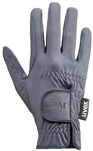 Uvex Sportstyle - dehnbarer Reithandschuh für Damen und Herren - exzellenter Grip & strapazierfähig - touchscreenfähig - Blau - 8