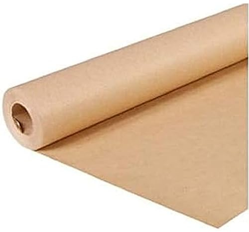 Clairefontaine 495071C - Un Rouleau De Kraft Brut - Dimensions : 25x1m - 70g - Emballage Cadeaux, DIY, Loisirs Créatifs, Artisanat