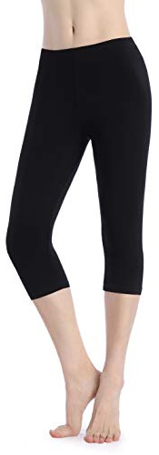 Ferrieswheel Story Leggings Leggeri Donna Fitness Yoga Pantaloncini Soft Pantaloni Capri Estivi