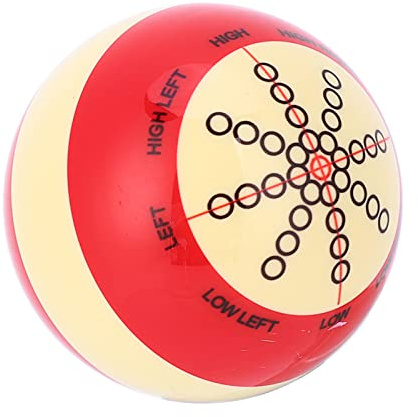Billes de billard d'entraînement, 52 mm, boule de billard, boule de billard pour pratique à huit boules, boule de craie de rechange, accessoires de table pour snooker anglais, petite boule américaine