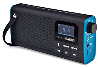 Smart Radio FM portátil 3 en 1, Altavoz Bluetooth, Batería Recargable y Reproductor de Audio Desde Tarjeta Micro SD. (Smart Radio)