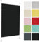 Plissee ohne Bohren 85 cm x 120 cm - Schwarz - Plissee klemmfix, Rollos für Fenster ohne Bohren, Jalousien Fenster für innen, Raffrollo, Fenster plissee
