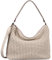 Gabor bags Katie Damen Hobo Bag Schultertasche Mittelgroß Weiß