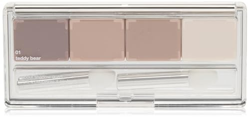 Clinique All About Shadow Eye Shadow Quad | Long Lasting, Crease + Fade Resistant + Safe For Sensitive Eyes