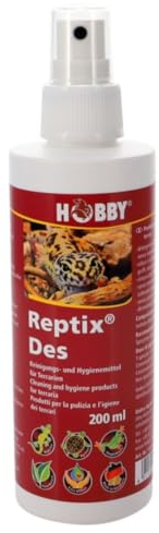 Hobby Reptix des - Reinigungs- und Hygienemittel für Terrarien, 200 ml