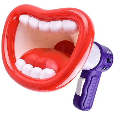 Speaker with language change - bullhorn speaker, portable megaphone with recording and playback function | Small megaphone speakers, changing amplifiers for children