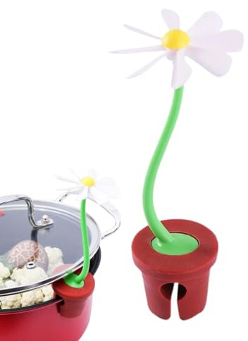 Silicona Derrames Tapa Tapa de Margaritas Tapa de Párpado de Flores Resistente al Calor Transportador de Vapor Hervir Sartén Prevención de Desbordamiento Herramientas de Cocina para Sopa Splash Olla