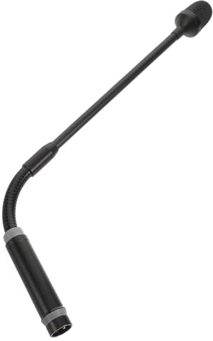 Milisten Microphone à Col de Cygne Xlr Broches Flexible pour Dj Scène Conférence et Bar Compatible avec Mixeurs Audio