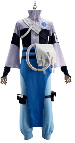 LIOEUE Déguisement Complet Anime/Manga | Personnage Zanka Nijiku GACHIAKUTA | Pour Convention & Halloween (Kleidung,M)