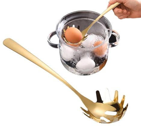 - Spaghettisked med tänder | Spaghettiskedar, rostfritt stål sil med tänder, verktyg och köksverktyg