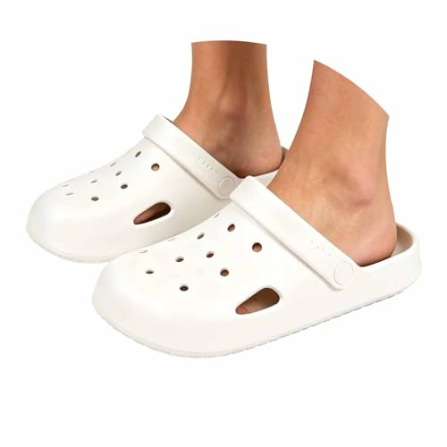 Sabot Homme Femme Perforés Mules Confortable Antidérapants Respirant Souple Sandales Léger Intérieur Extérieur Plage Jardin Travail Piscine Facile À Mettre Clogs