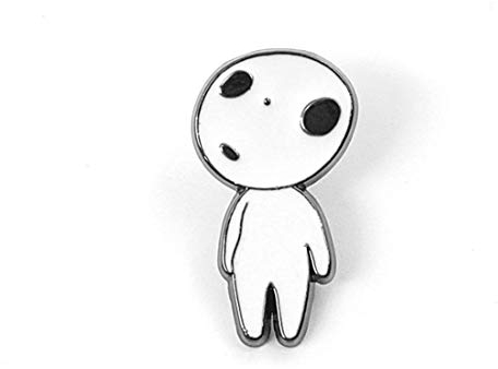 Molinter Brosche Prinzessin Mononoke Brooch Baum Elfen Puppe Tropfen Öl Abzeichen Nadel Anstecker Weihnachten Geschenk