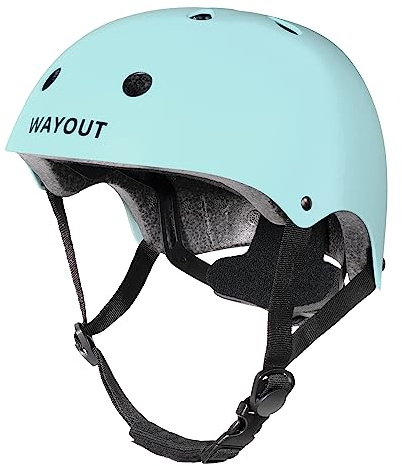 Wayout Sports - Casco Deportivo Unisex - Jóvenes y Adultos (Large, Mint)