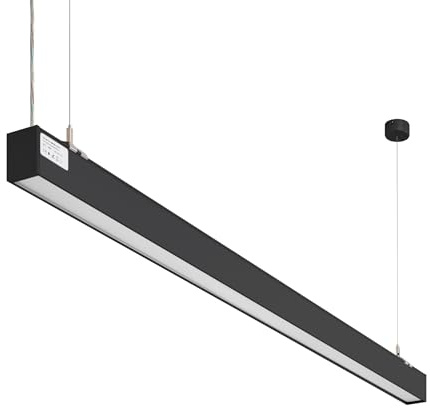 B·LED BARCELONA LED - Luminaria lineal LED CCT - 40W - Suspensión/superficie - Potencia ajustable - 120cm