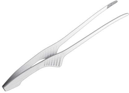 SAGELSHN Pinzas Cocina Barbacoa Pinzas For Parrilla, Utensilios De Cocina Antideslizantes, Pinzas De Acero Inoxidable For Servir Ensaladas Y Acampar Pinzas para Asar(304)