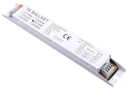 Balasto electrónico, Balasto electrónico adaptable for lámpara fluorescente T8 de 2 x 36 W de ancho