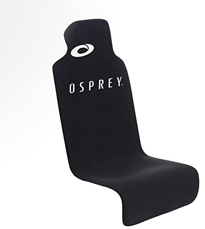 Osprey Waterproof Car Seat Cover, Van Universal Neoprene Seat Protector for Watersports, Surfing and Gym with Non-Slip Base, Black