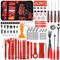 TEGOVE 352 Piezas Herramientas Kit Desmontar Coche,Herramientas Desmontaje Coche,Herramientas de Palanca para Automóviles para Herramientas Desmontar Interiores Coche Radio Audio