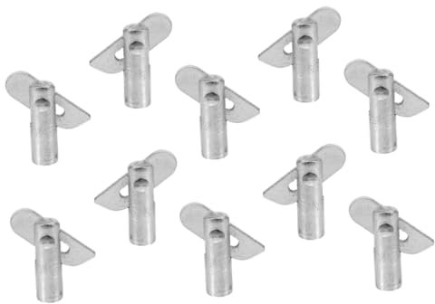 BAZEITFLOW 10pcs Shelf Support Pin Kit Scaffolding Guard Rail Pins for Scaffolding