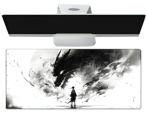 Générique Tapis De Souris De Bureau Très Grande Taille | Matériau Doux Grand Modèle - Accessoires Gaming Élégant pour PC Portable - Bureau, Étude et Divertissement