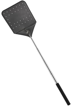 Matamoscas para Uso en Interiores,Mango Largo Reforzado de Genuino - Raqueta Eléctrica Retráctil con Mango Metálico para Insectos Voladores en Hogar