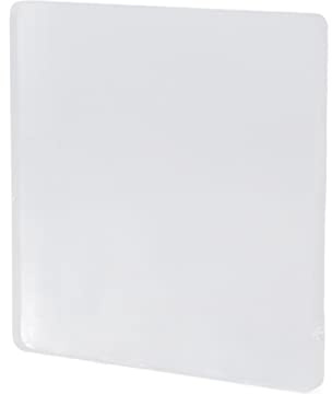 Aumotop Klart Akrylblock 15x15cm Premium Runt Hörn Säkert Stämpelblock för Korttillverkning Scrapbooking